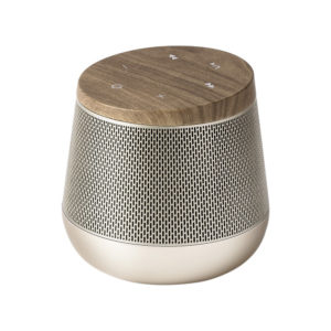 Miami Sound Bluetooth Speaker - Light Gold/Wood