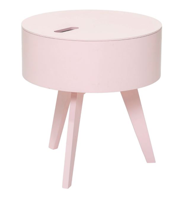 Bloomingville - Alba Side Table in Rose is a gorgeous piece if you're looking to achieve a Millennial Pink aesthetic. For more on this hot interior design and fashion trend, click on the blog post...