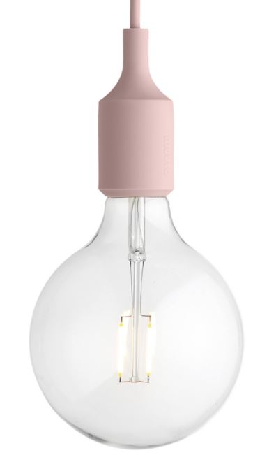 Muuto - E27 Pendant Lamp Rose is a gorgeous piece if you're looking to achieve a Millennial Pink aesthetic. For more on this hot interior design and fashion trend, click on the blog post...