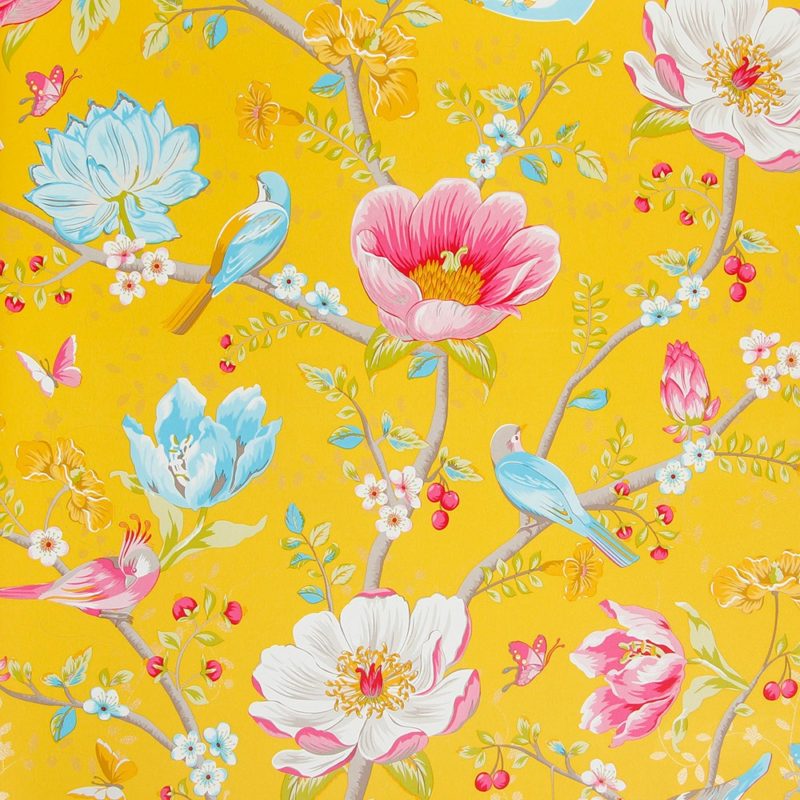 PiP Studio's vibrant, yellow wallpaper is totally uplifting and would add a vibrant flavour to any interior scheme. Click on the blog post for more summer floral bights and a gorgeous edit of the best blooms around.