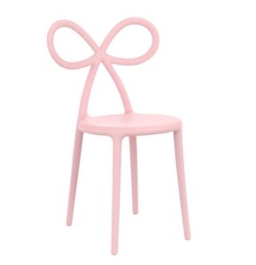Qeeboo - Ribbon Chair in Pink is a gorgeous piece if you're looking to achieve a Millennial Pink aesthetic. For more on this hot interior design and fashion trend, click on the blog post...