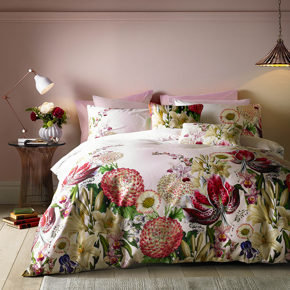 The pink-mix bright summer floral bedding at Ted Baker is totally gorgeous. They do florals so well. More bright summer florals and styling advice on the blog post.