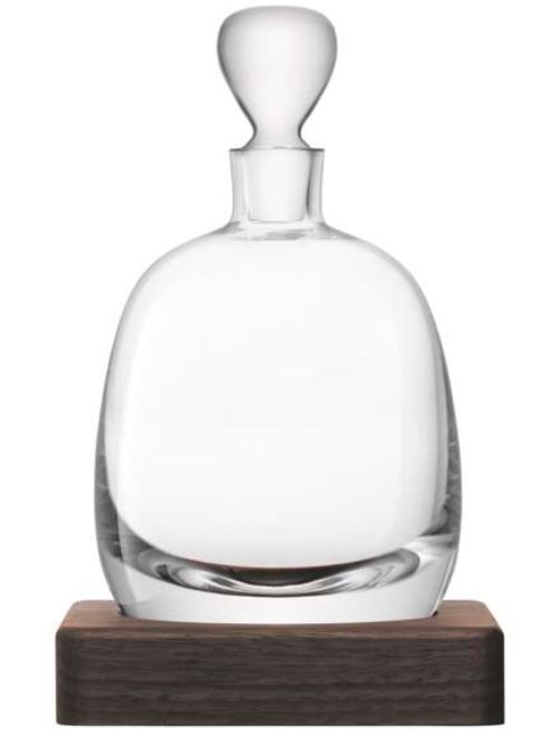 Festive Gift - LSA - Whiskey Islay Decanter & Walnut Base