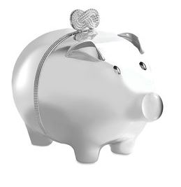 Festive Gift - Vera Wang for Wedgwood - Infinity Piggy Bank