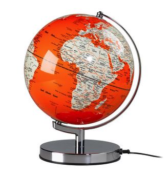 Wild & Wolf - Globe Light in Goldfish Orange