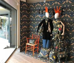 What better way to showcase the best in creative collaborations and conceptual vision than through showroom window displays? This is the fuel behind 'Legends' - a fresh initiative for London Design Week 2018. At every turn, striking decorative installations burst out from behind the polished glazing of over 40 showrooms. Whoever devised the marriage of international tastemaker talent with iconic brands experienced the 'eureka' moment. Every window offered a totally unique angle, which was largely down to the varied backgrounds of the creators who had been plucked from the worlds of design and decoration, art, fashion and architecture. The collaborative windows celebrated a wonderfully wide spectrum of creative consciousness - perfectly aligned with the event's theme.