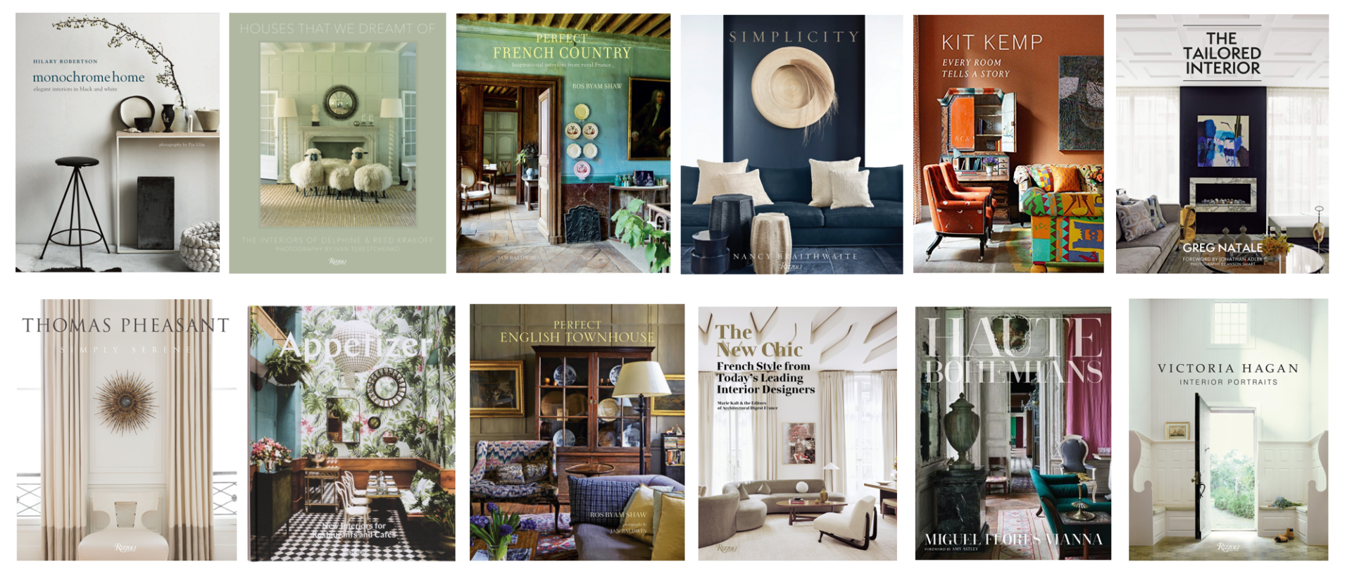 Interior Design Coffee Table Books - GIRL ABOUT HOUSE
