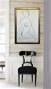 Wall art: The statement piece vs the eclectic salon hang, the pared back abstract or busy print. When considering what type of piece to choose, the space in question will likely lend itself to a preferred outcome (we will look at this more in the follow-up post). Cues can also been taken from your personal style.