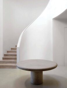 Wall art: If nothing jumps out at you or just can't decide, keeping things blank short term isn't all bad. Bare walls can even be a 'thing' if you're the ultimate minimalist. It works perfectly for Kim Kardashian in her, self proclaimed 'Minimalist monestery', designed by Axel Vervoordt. Her art choices are few and far-between, favouring bare walls and thinking space (and the odd Anish Kapoor.