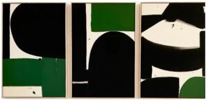 Wall Art: Liza's work would bring impact to any interior, through it's strong forms and effective interplay of positive and negative space. I'm a huge fan of Liza's large scale work and striking triptychs for added 'pow'! 